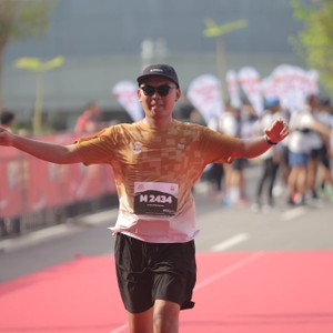 Race photo from KEDIRI HALF MARATHON 2026