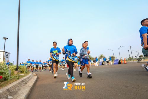 Race photo from ISOPlus Run 2024 Jakarta
