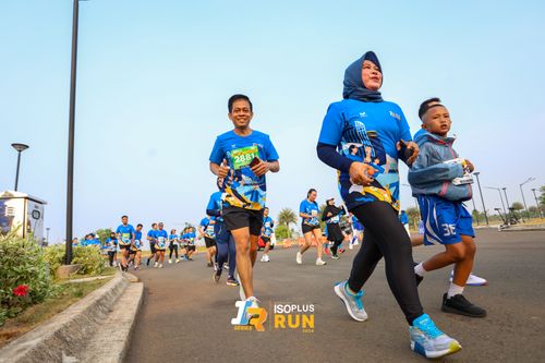 Race photo from ISOPlus Run 2024 Jakarta