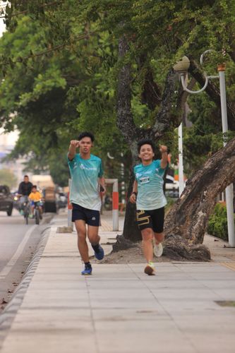Race photo from ABR 2024 VIBES