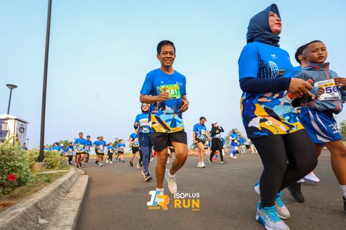 Race photo from ISOPlus Run 2024 Jakarta