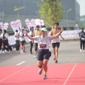 Race photo from KEDIRI HALF MARATHON 2026