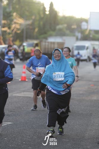 Race photo from Jabar Run 10K 2024