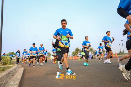 Race photo from ISOPlus Run 2024 Jakarta