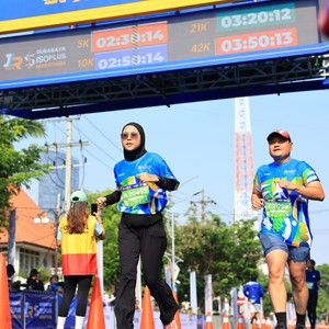 Race photo from SURABAYA ISOPLUS MARATHON 2026