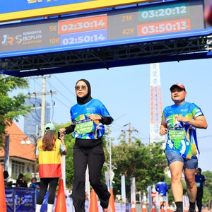 Race photo from SURABAYA ISOPLUS MARATHON 2026