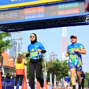 Race photo from SURABAYA ISOPLUS MARATHON 2026