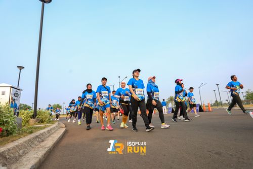 Race photo from ISOPlus Run 2024 Jakarta