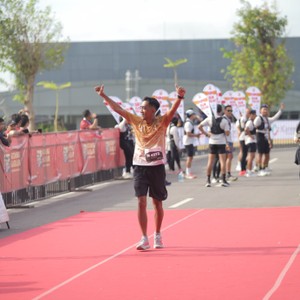 Race photo from KEDIRI HALF MARATHON 2026