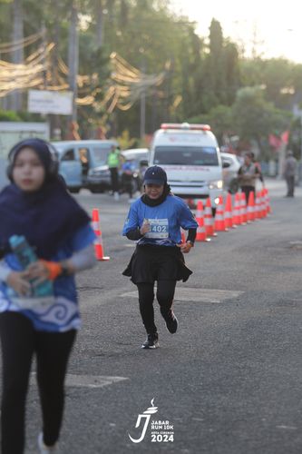 Race photo from Jabar Run 10K 2024