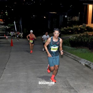 Race photo from BOGORUN 2026
