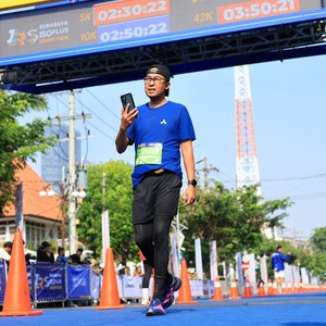 Race photo from SURABAYA ISOPLUS MARATHON 2026
