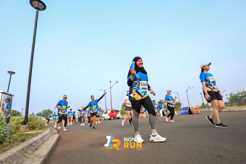 Race photo from ISOPlus Run 2024 Jakarta