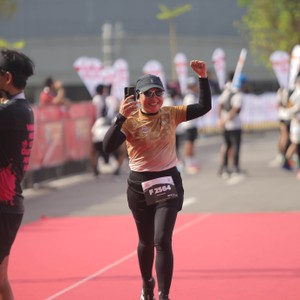 Race photo from KEDIRI HALF MARATHON 2026