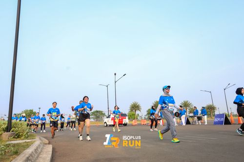 Race photo from ISOPlus Run 2024 Jakarta