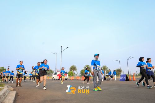 Race photo from ISOPlus Run 2024 Jakarta