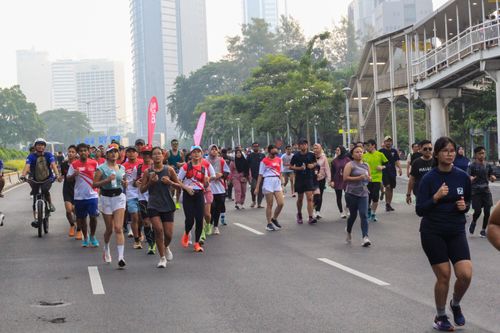 Race photo from Smartfren Run 2024 Vibes