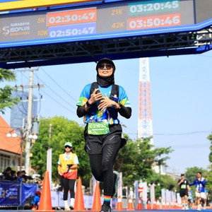 Race photo from SURABAYA ISOPLUS MARATHON 2026