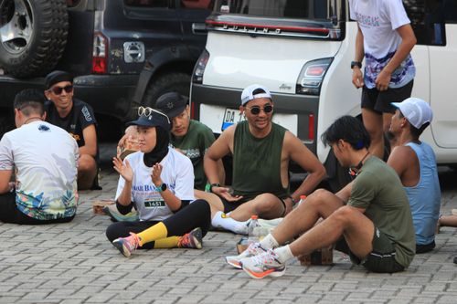 Race photo from ABR 2024 VIBES