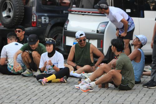 Race photo from ABR 2024 VIBES