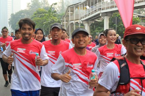 Race photo from Smartfren Run 2024 Vibes