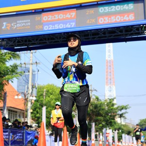 Race photo from SURABAYA ISOPLUS MARATHON 2026
