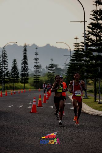 Race photo from CISANGKAN KBP CITY RUN 2025