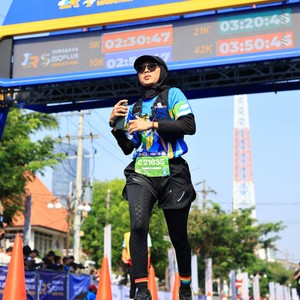 Race photo from SURABAYA ISOPLUS MARATHON 2026