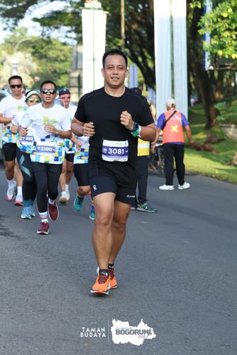 Race photo from Taman Budaya x BOGORUN 2025