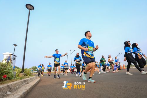 Race photo from ISOPlus Run 2024 Jakarta