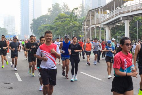 Race photo from Smartfren Run 2024 Vibes