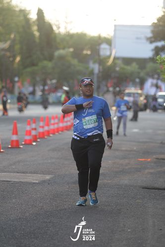 Race photo from Jabar Run 10K 2024