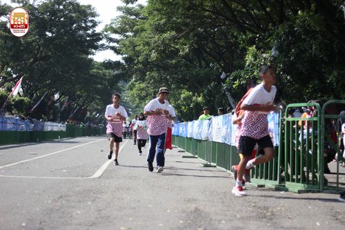 Race photo from Kediri Half Marathon 2024