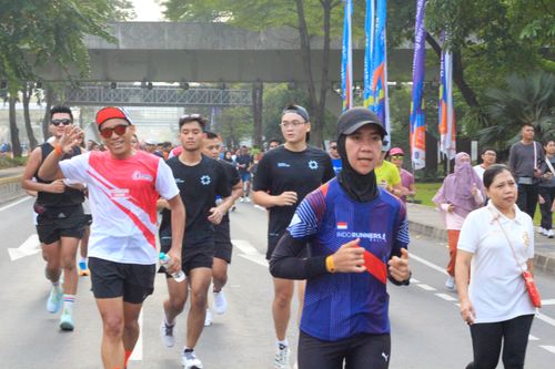Race photo from Smartfren Run 2024 Vibes