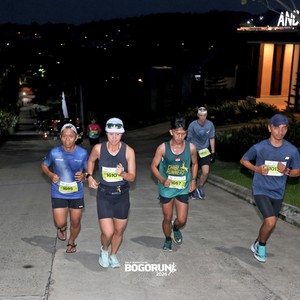 Race photo from BOGORUN 2026