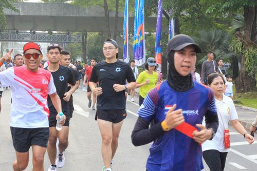 Race photo from Smartfren Run 2024 Vibes
