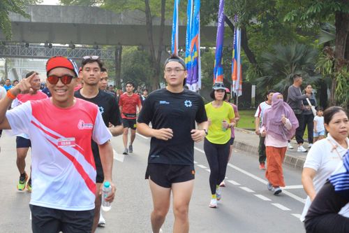 Race photo from Smartfren Run 2024 Vibes