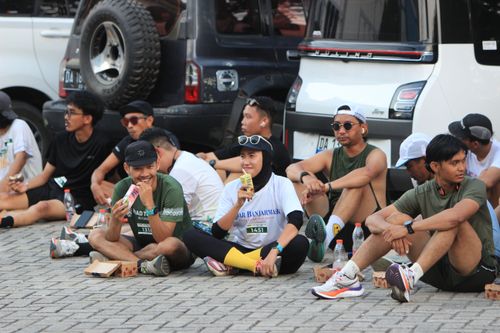 Race photo from ABR 2024 VIBES