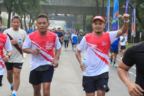 Race photo from Smartfren Run 2024 Vibes