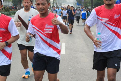 Race photo from Smartfren Run 2024 Vibes