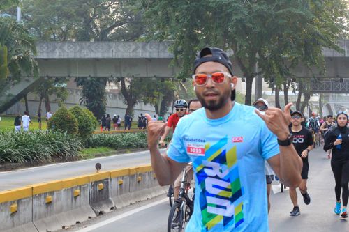 Race photo from Smartfren Run 2024 Vibes