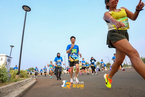 Race photo from ISOPlus Run 2024 Jakarta