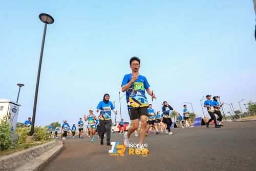 Race photo from ISOPlus Run 2024 Jakarta
