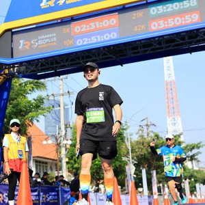 Race photo from SURABAYA ISOPLUS MARATHON 2026