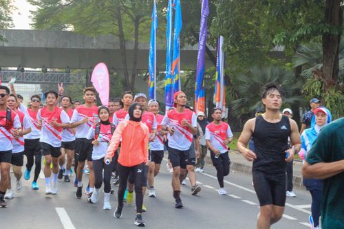 Race photo from Smartfren Run 2024 Vibes