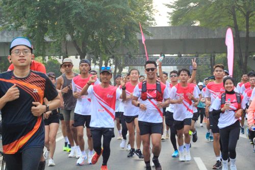 Race photo from Smartfren Run 2024 Vibes