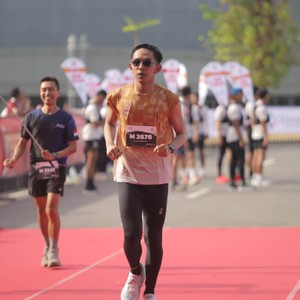 Race photo from KEDIRI HALF MARATHON 2026