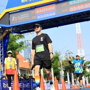 Race photo from SURABAYA ISOPLUS MARATHON 2026