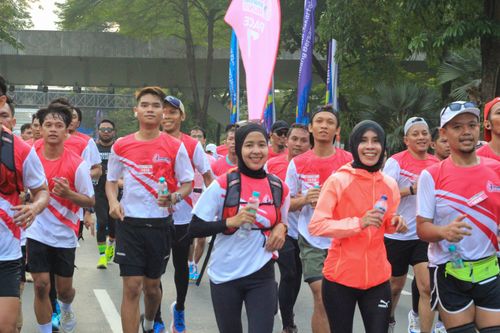 Race photo from Smartfren Run 2024 Vibes