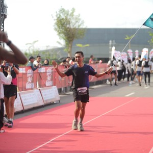 Race photo from KEDIRI HALF MARATHON 2026